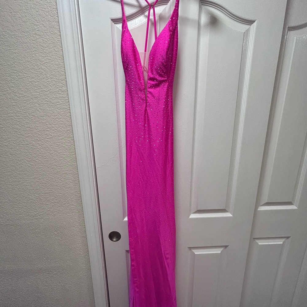 Elegant Pink prom dress